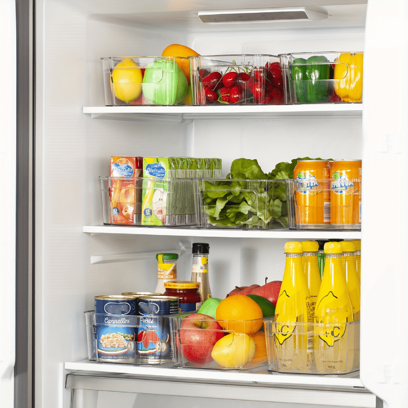 5-8L Refrigerator Storage Box Food Container Kitchen Fridge