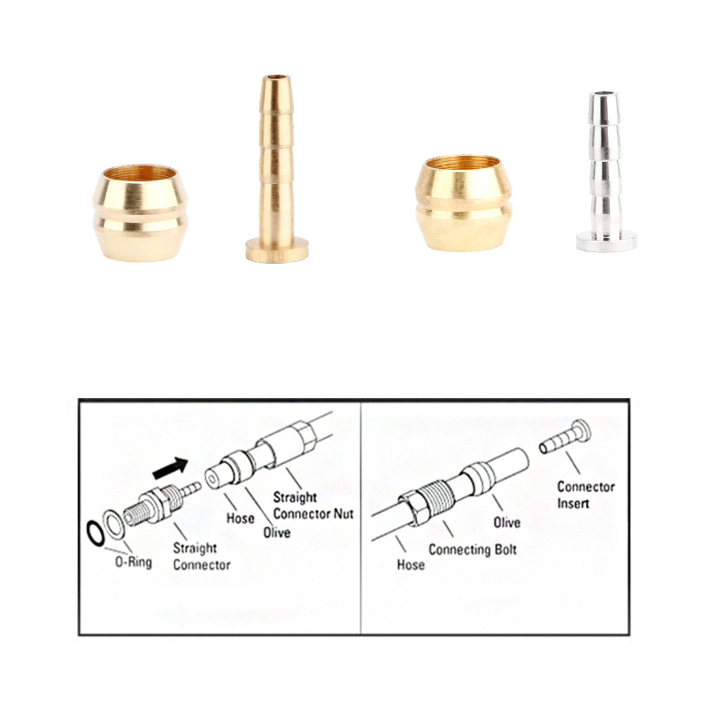 Bh90 Olive Barb Hydraulic Disc Brake Connecting Insert Kit - Temu Canada