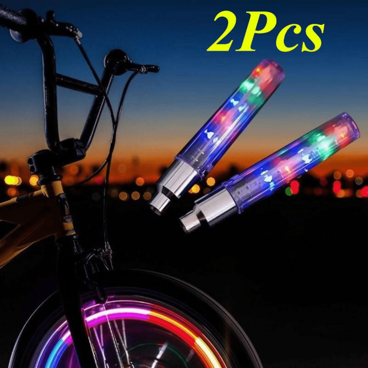 Luces Bicicleta Luces Decorativas Bicicleta Montaña Luces - Temu