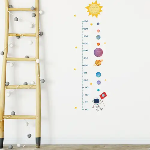 Children's Height Ruler Height Wall Sticker Children Height - Temu