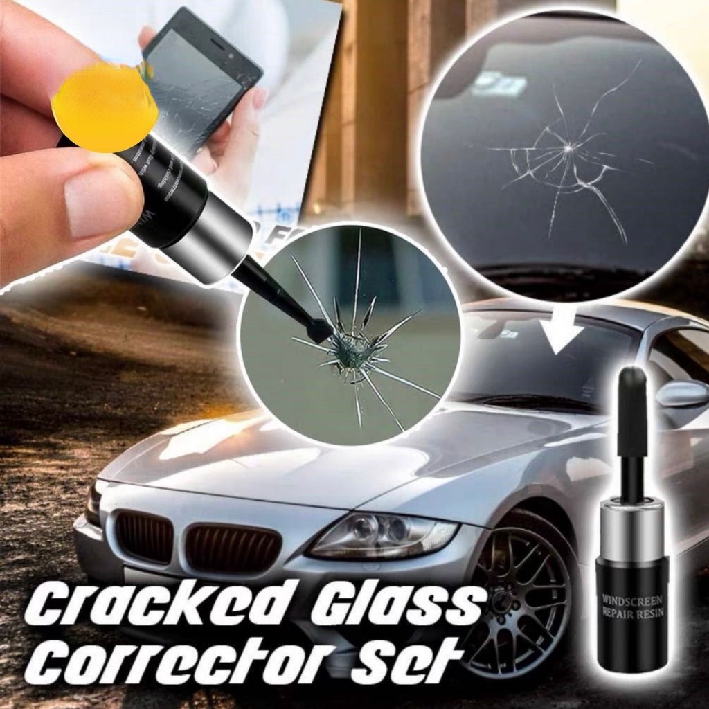 Windshield Crack Glue Glass Filler ,Glass Scratch Crack , Auto
