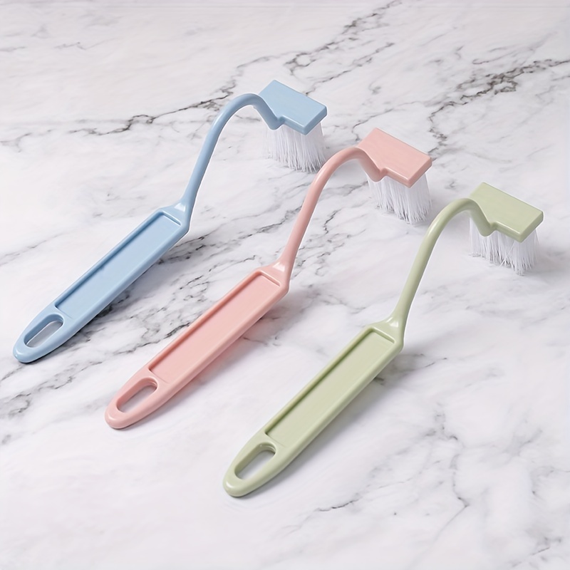 S Shaped Plastic Toilet Brush With Long Handle