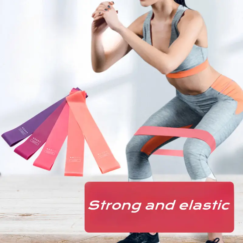 Yoga Elastic Stretching Bands Different Resistance Level - Temu