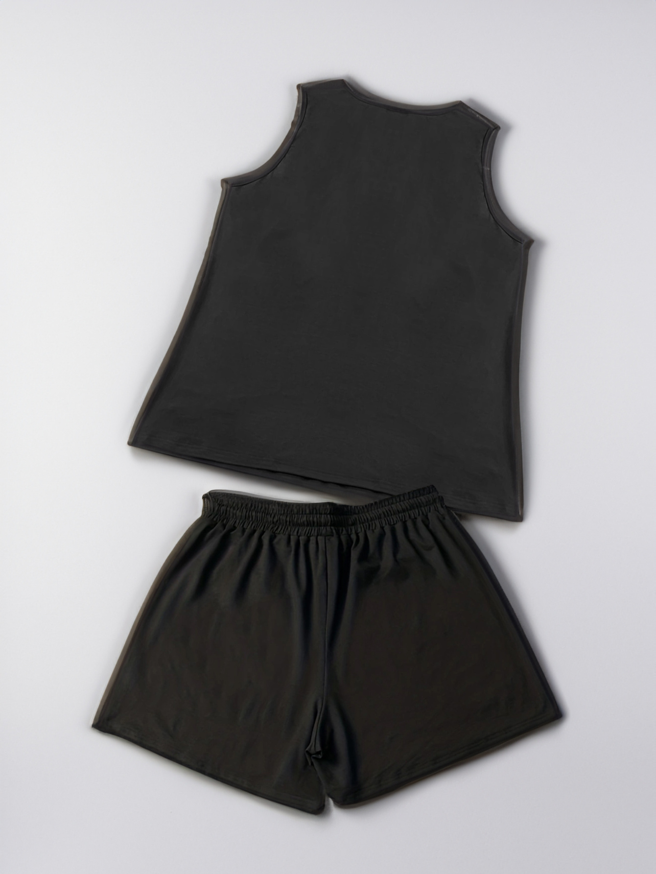 Daisy Print Loungewear Set Tank Top & Shorts Pajama Two Piece Set