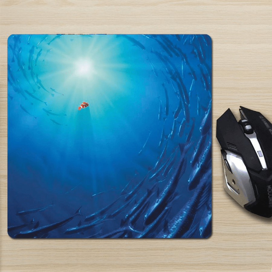 Butterfly/ Blue Fish/ Pig Pattern Mouse Pads Aesthetic - Temu Canada