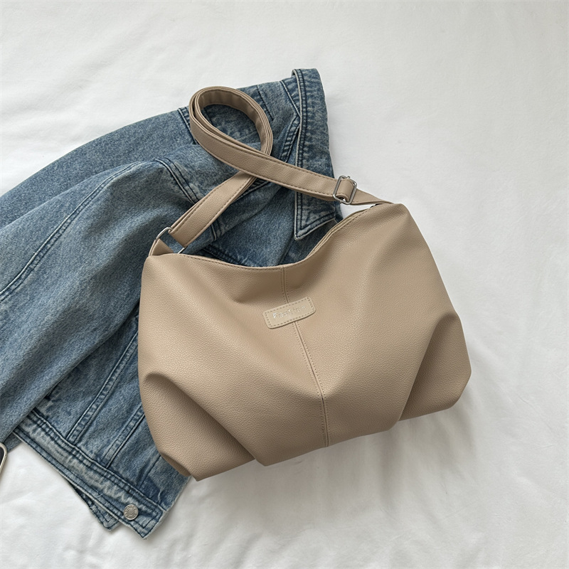 Vintage Large Capacity Hobo Bag, Retro Pu Shoulder Tote Bag, Women's Casual  Handbag & Commuter Purse - Temu