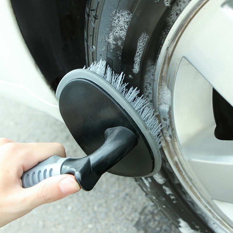 Car Cleaning Brush, Car Wheel Hub Cleaning Brush, Wheel Rim