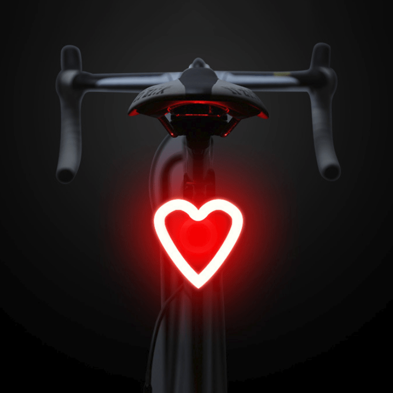 Luz Trasera Bicicleta Potente Led Luz Bici Led Luz Led Ciclo Luz Led para Bicicleta  Led Luz de Bicicleta Luz para ciclos Trasero de la Bicicleta  Red+White,Freesize : : Deportes y aire