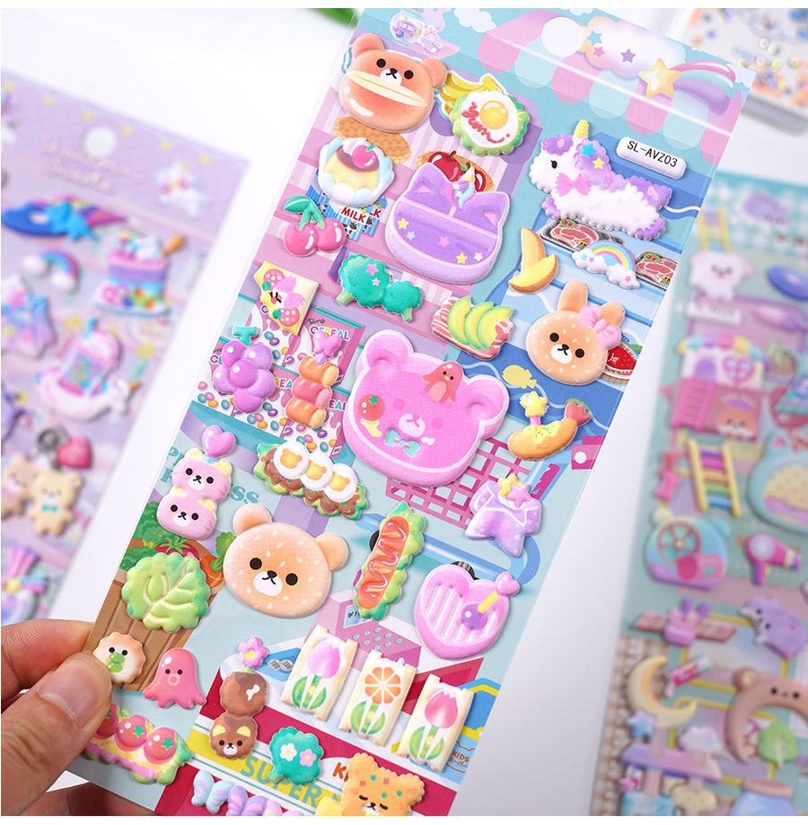 23pcs Japanese style Stickers Crafts And Scrapbooking stickers kids toys  book Decorative sticker DIY Stationery