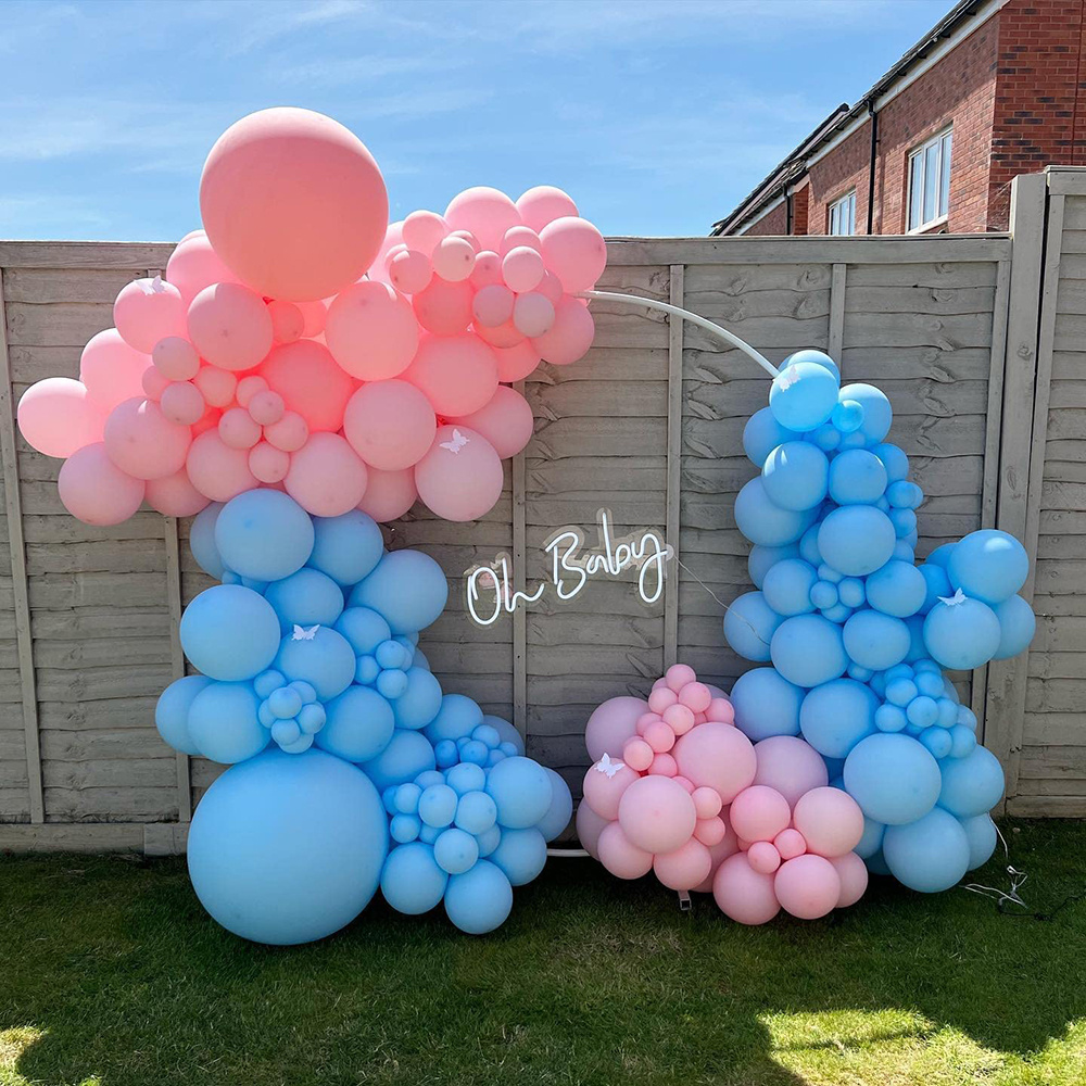 Gender Reveal Decoration - Boy Or Girl Gender Reveal Balloons - Blue Pink  Balloon Baby Gender Reveal Decorations For Party