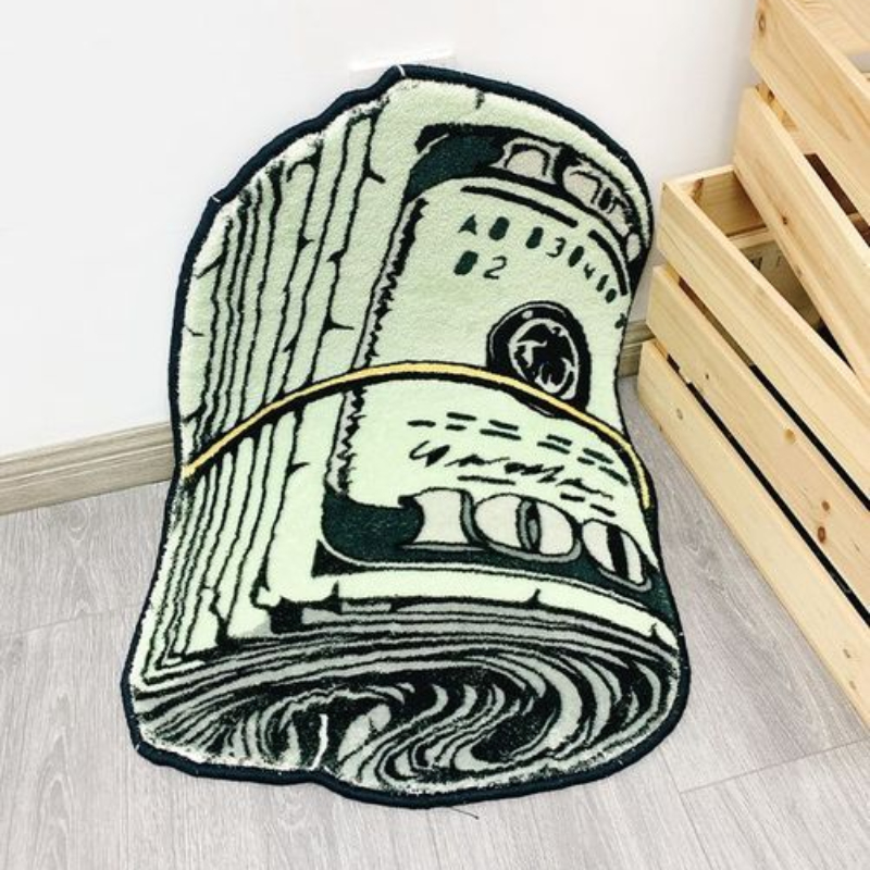 1pc vintage leaf print cashmere carpet soft non slip waterproof floor mat for living room bedroom and kitchen 23 62x35 43 inches details 8