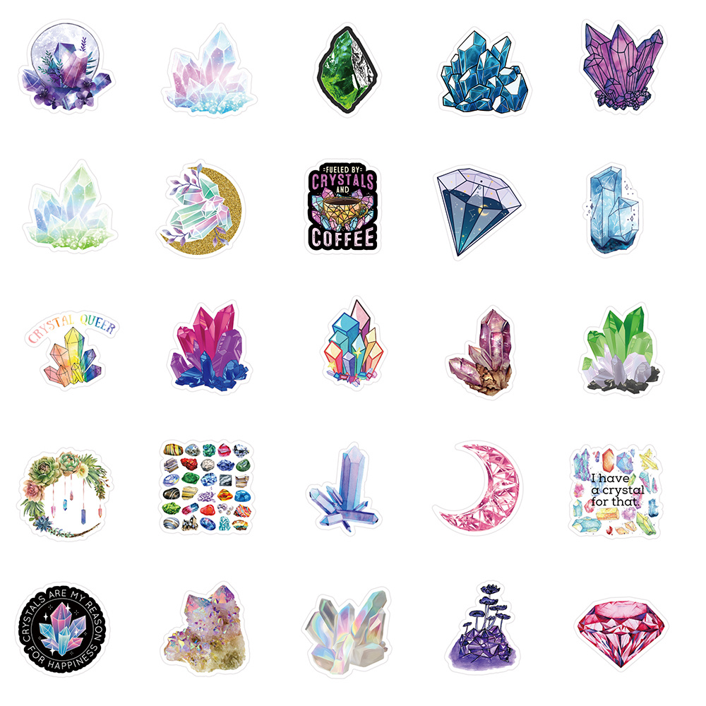 Crystal Stickers, Waterproof Stickers For Water Bottle, Srapbook, Laptop,  Phone Case Decor - Temu