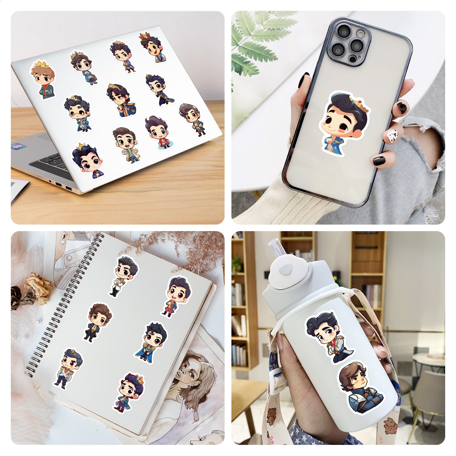 Style Cartoon Stickers Fashion Fun Waterproof Reusable Diy Room Decoration  Suitable For Mobile Phone Computer Shell Wall Skate Windows General Purpose  Teens Adults Durable Gift - Temu