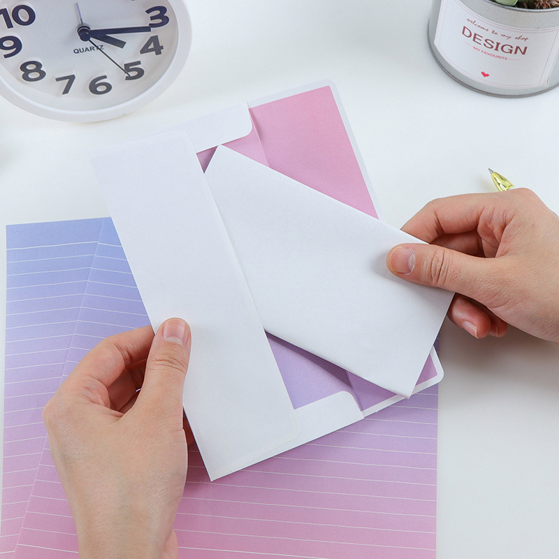 Papier à lettre et enveloppes - Tendance Papeterie