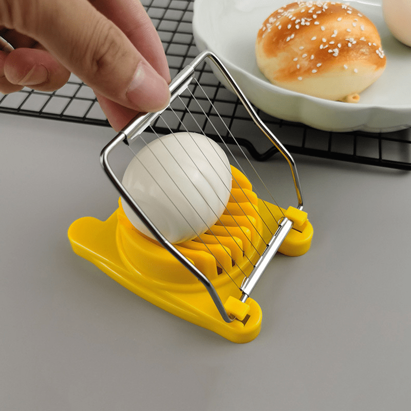 1 Multipurpose Egg Slicer Stainless Steel Wire Egg Slicer - Temu