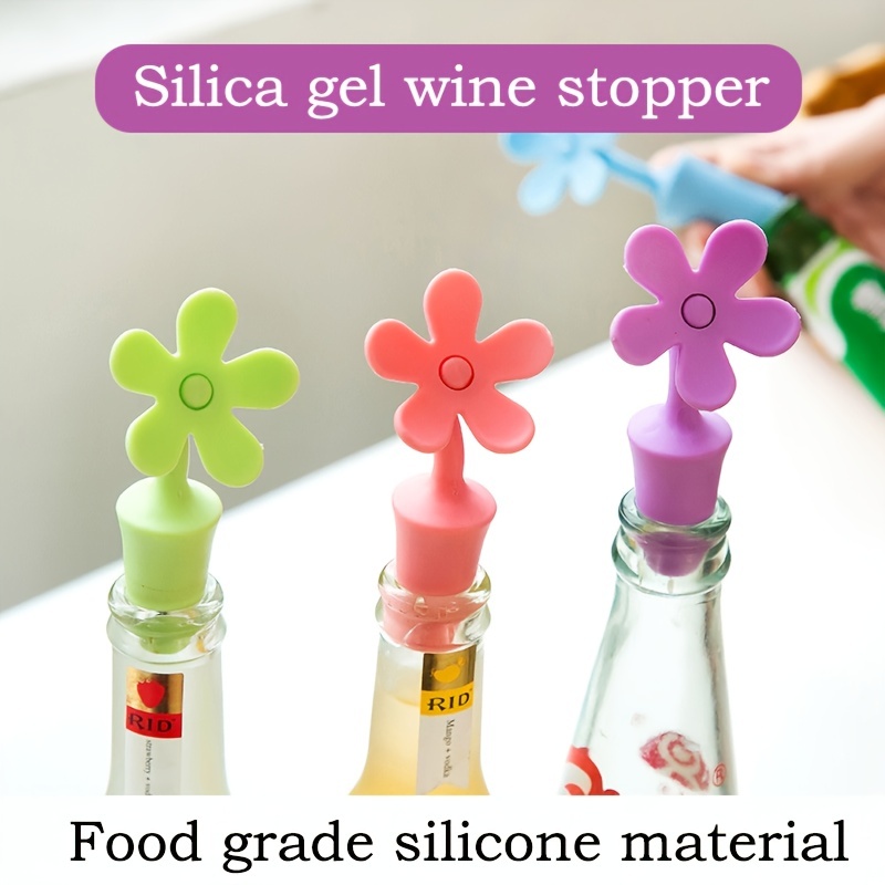 Factory Supply Wine Stopper Silicone Wine Cork Stopper Bottle