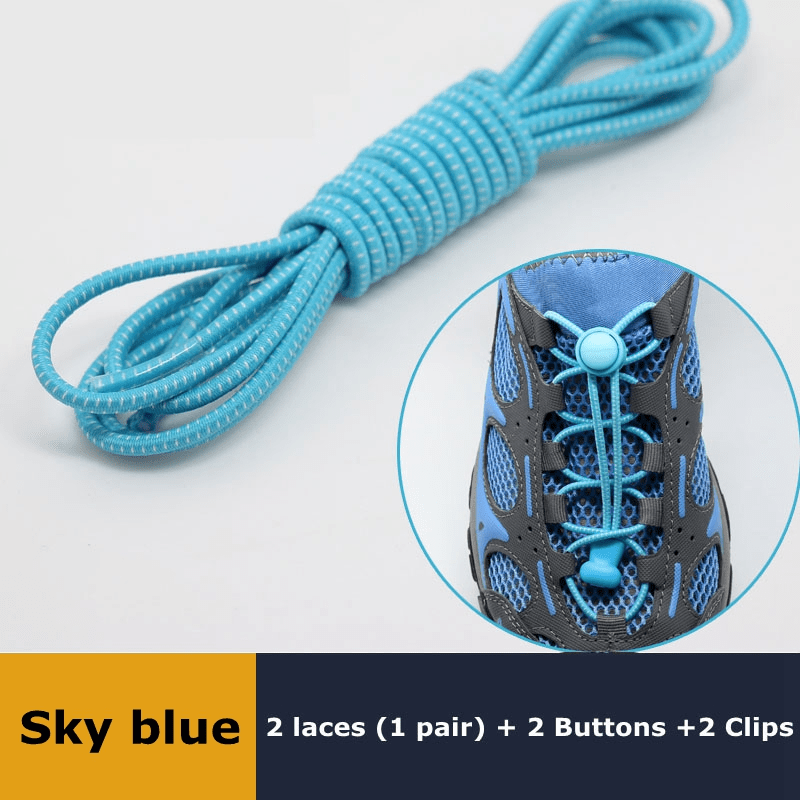 Quick Laces  Sky Blue No-tie shoelaces