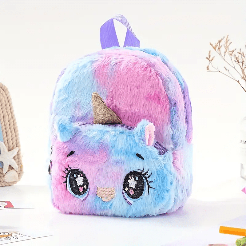 Unicorn Handbag, Plush Backpacks, Children's Bag, Crossbody Bag