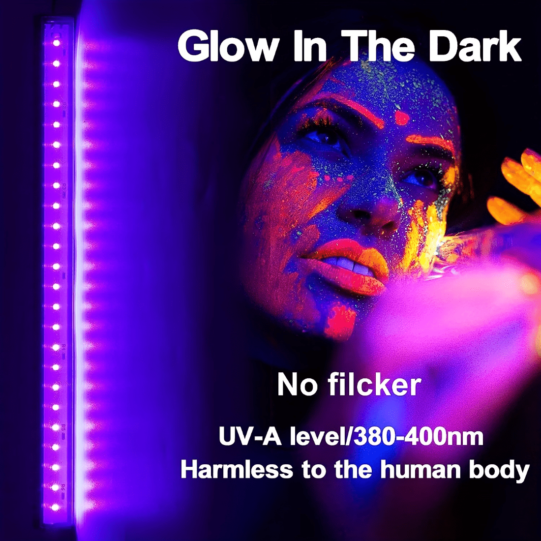 Brighten Up Any Room Or Party With Uv Black Light Strip Temu
