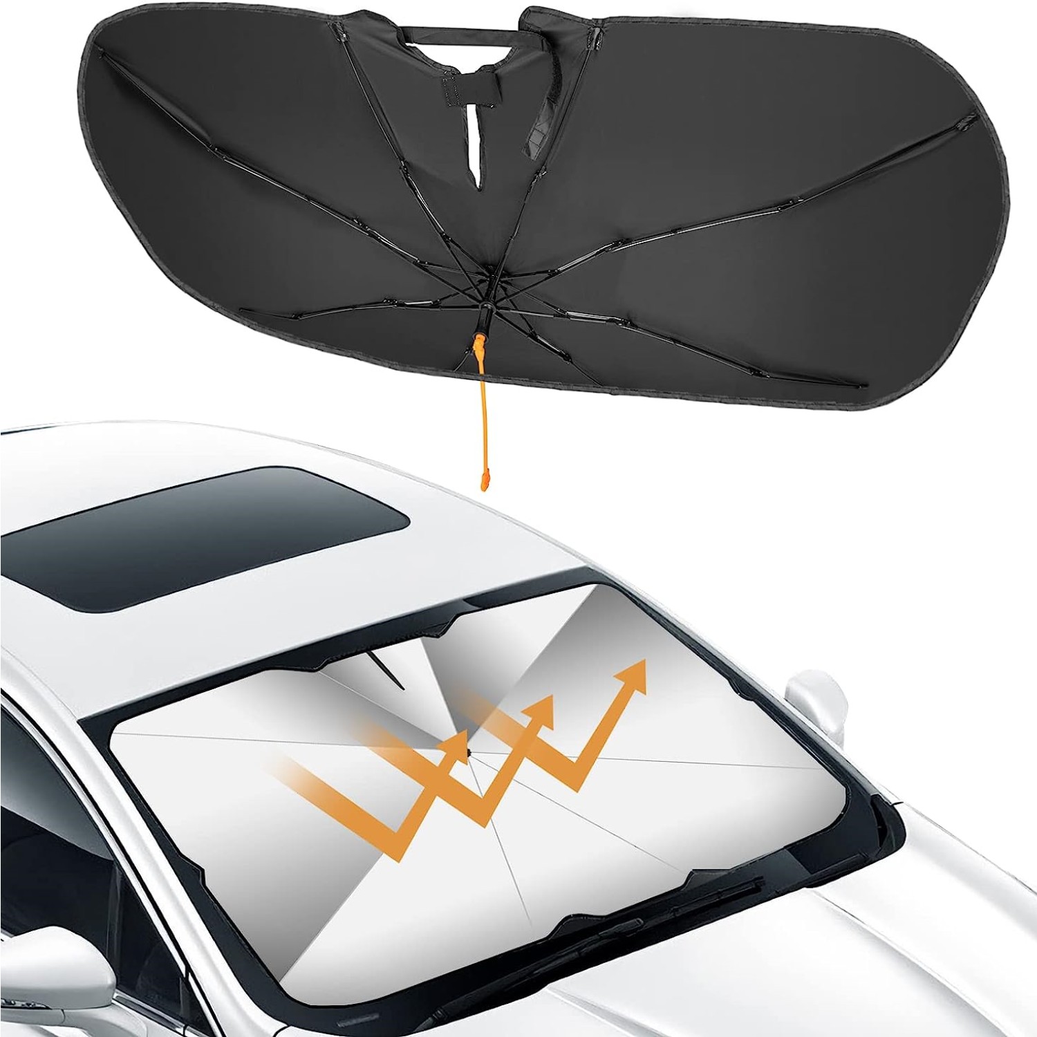 Faltbare Auto windschutzscheiben sonnenschutzabdeckung Auto - Temu