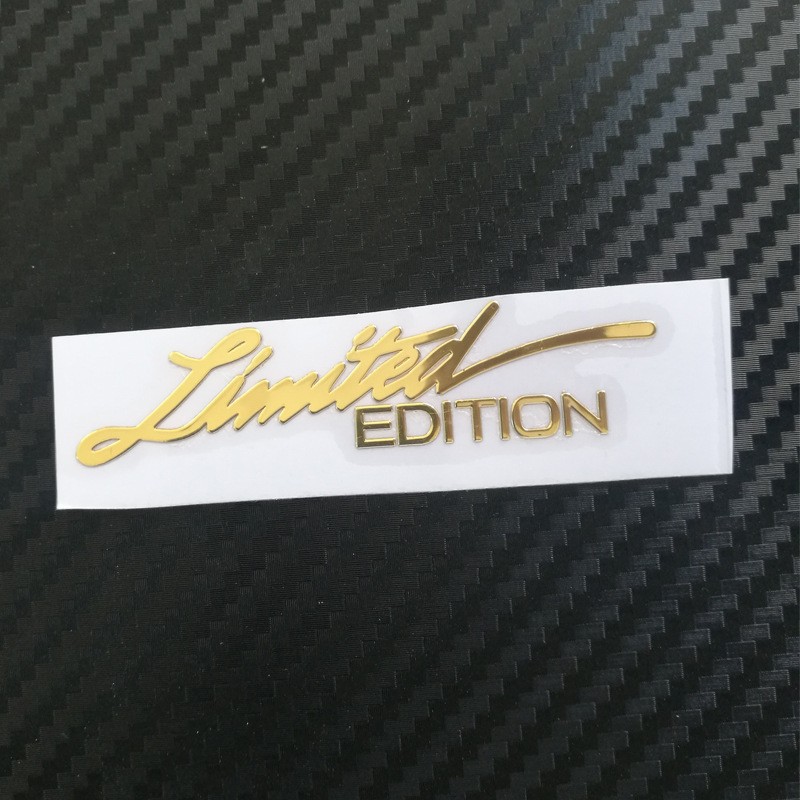 Limited Edition Metal Sticker 3d Metal Emblem Badge - Temu