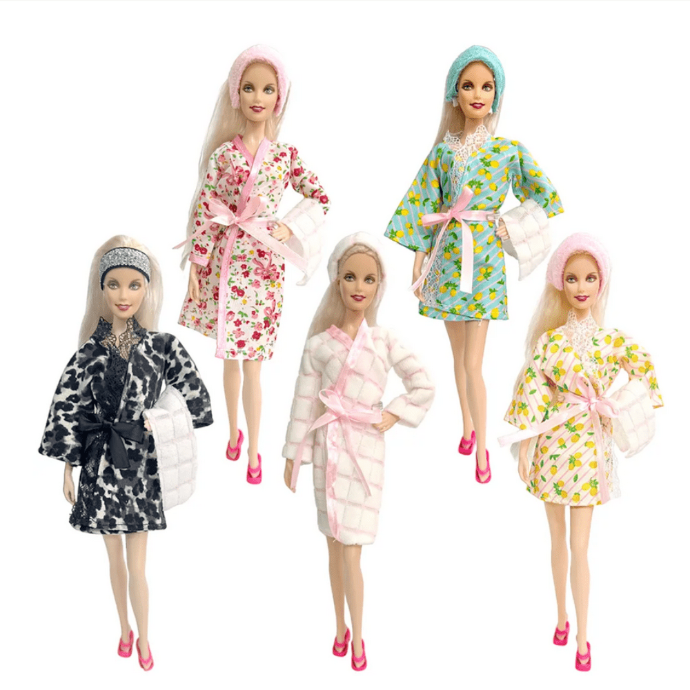 Para boneca Barbie roupas jaqueta terno do lazer saia vestido