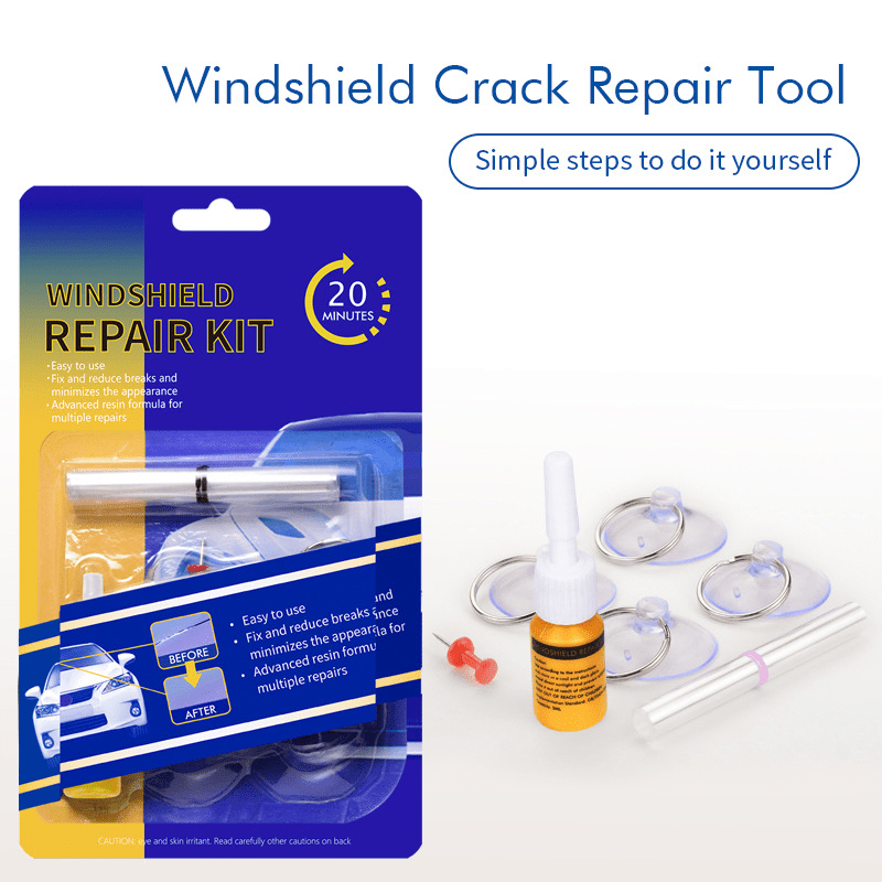 Tool Kit Di Riparazione Vetri Veicoli Fluid Finestra Di Automobile Di Vetro  Crack Chip Repair Da 20,78 €
