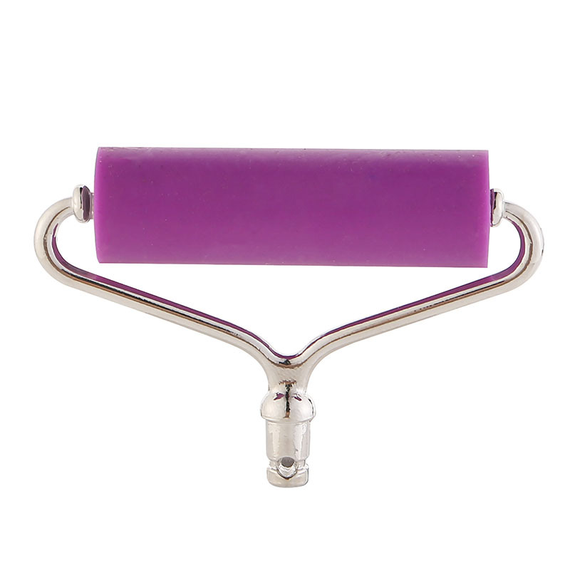 Purple Diamond Art Pen With Roller, Resin Diamond Painting Tool Accessory,  Ergonomic Design Spiral Diamond Point Pen