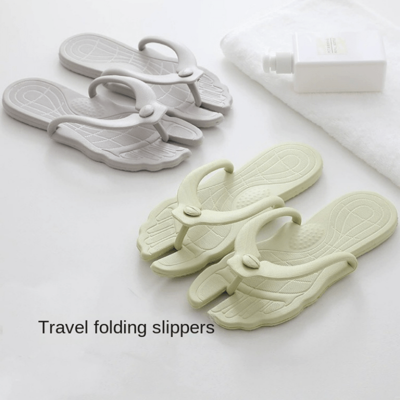 Summer Beach Foldable Light Weight Bathroom Slippers - China Flip Flop and  EVA Slipper price