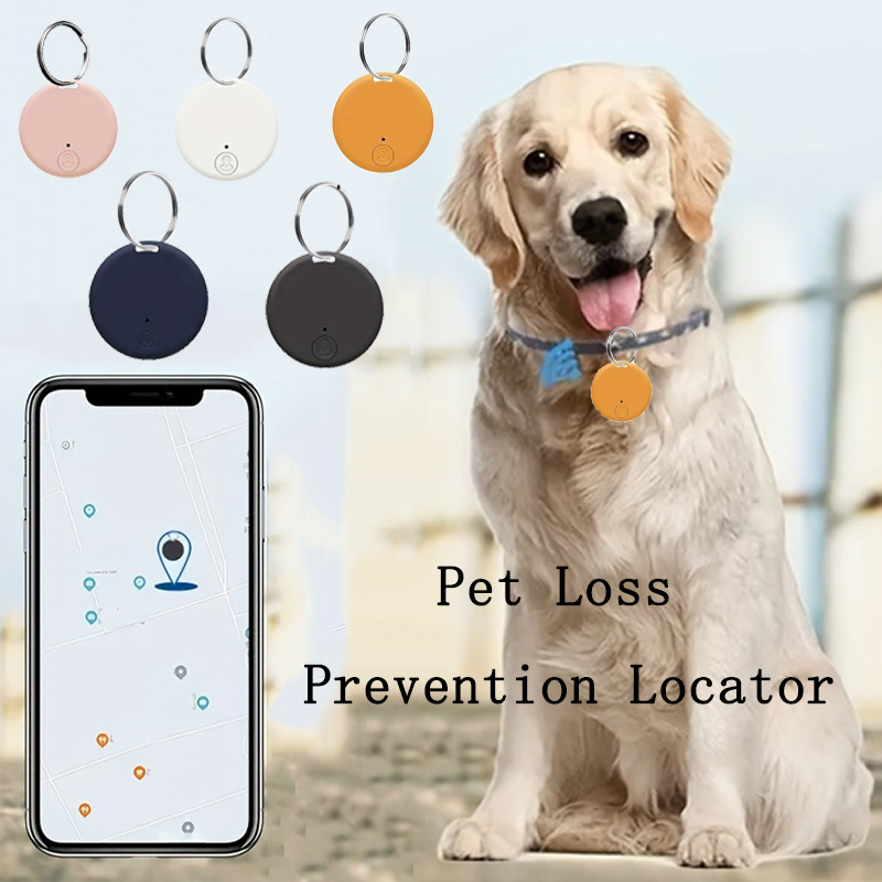 Rastreador GPS para perros (paquete de 2), collar inteligente de  seguimiento de mascotas resistente al agua (solo iOS), sin tarifa mensual,  collar
