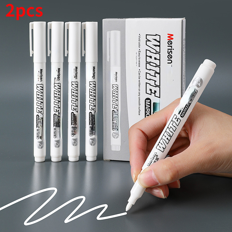 2mm Tip Fabric Marker Pens Washable Paint Marking DIY Patchwork Crafts Black