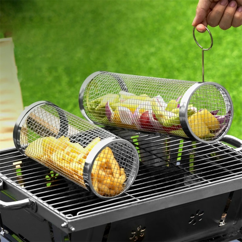 Grill Outdoor Barbecue Grill Outdoor Bbq Camping Grill - Temu