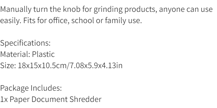 Portable Hand Shredder: A4 A6 Manual Paper Cutting Machine For Office &  Teaching Supplies - Durable & Easy To Use! - Temu