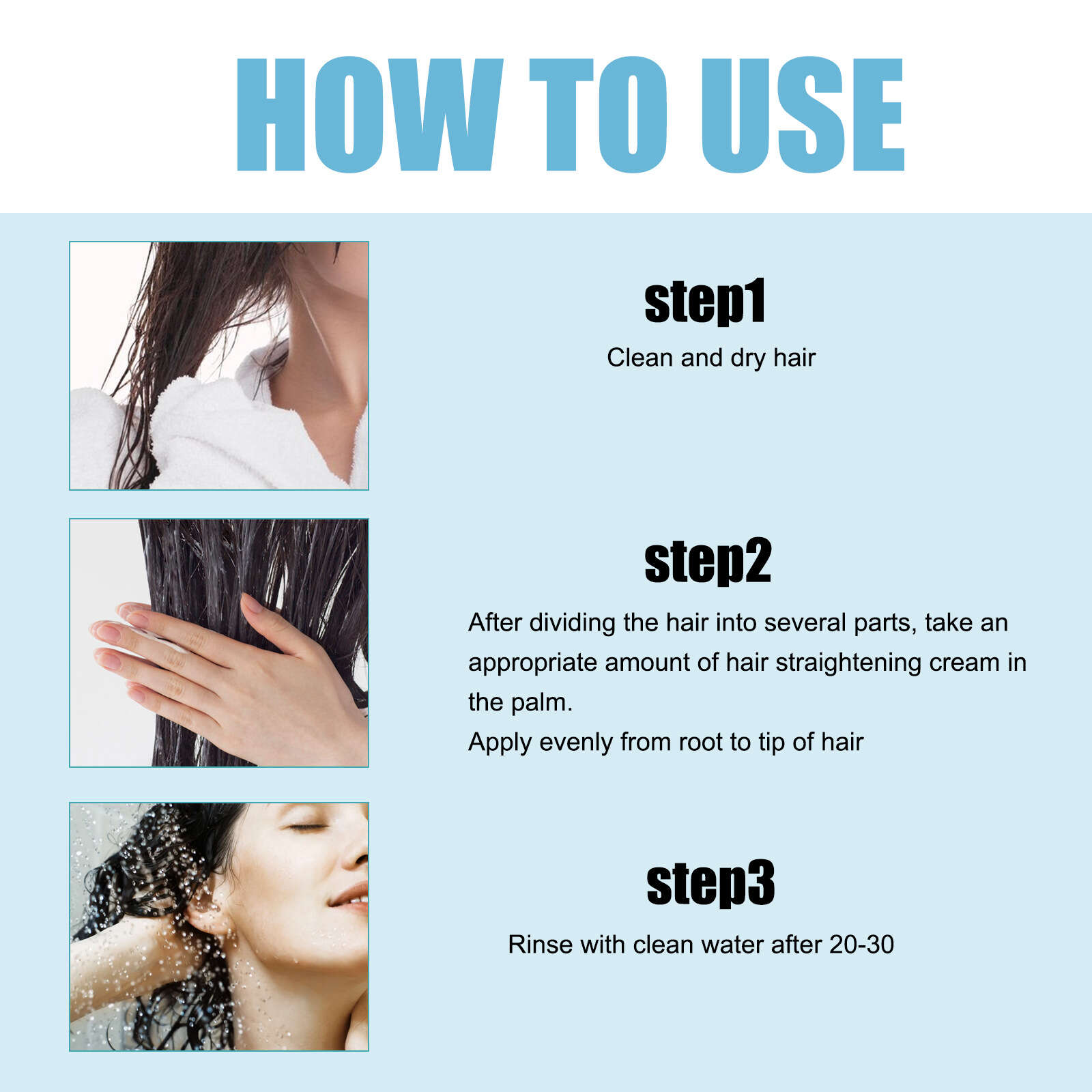 Coconut Protein Straightening Cream for Smooth Hair