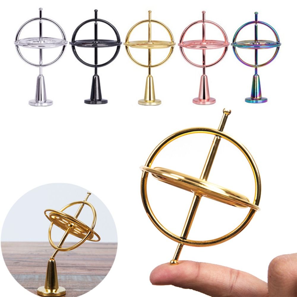 Gyroscope Precision Gyroscope, Anti-gravity Metal Gyroscope, Balance Toy,  Mini Stress Relief Toy, Decompression Toy, Mini Balance Gyroscope