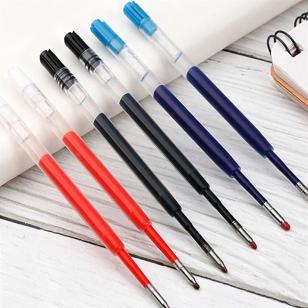 Bag Gel Pen Refill Office Signature Rods Red Blue Black Ink - Temu