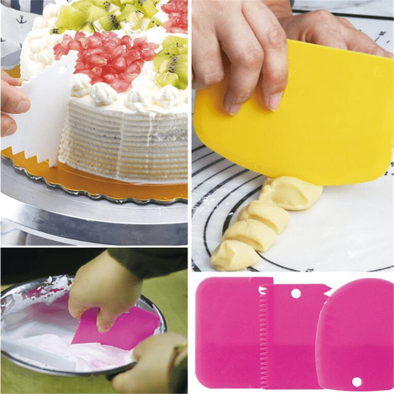 Kitchen Accessories Cake Cutter  Spatula Kitchen Scraper Cutter