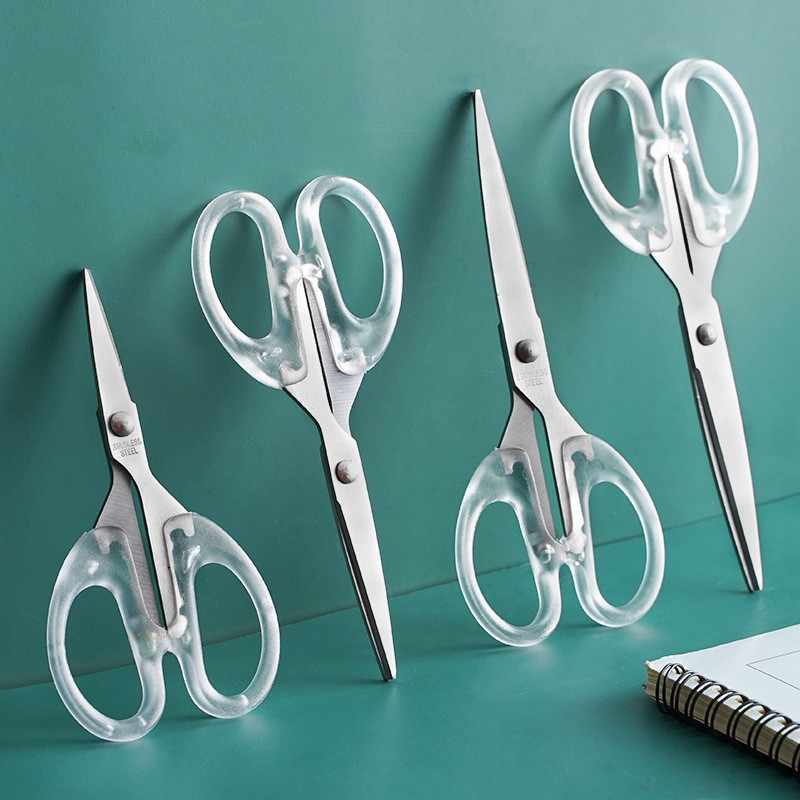 3pcs Clear Art Scissors Set
