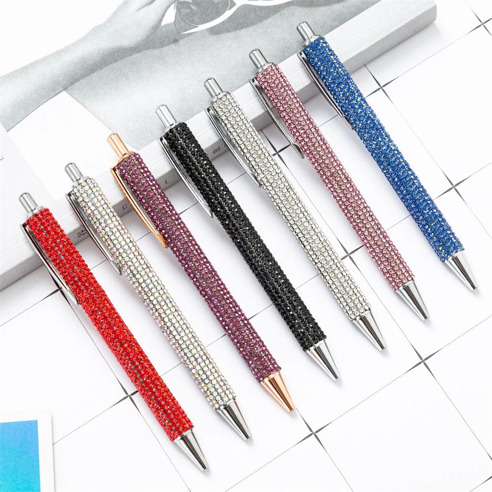 Cute Ballpoint Pens Diamond Pen Office Supplies Decor Gifts - Temu