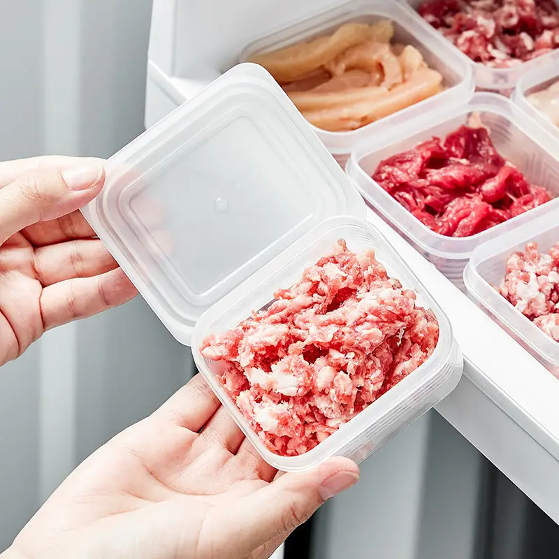 Food Storage Containers, Refrigerator Frozen Meat Box, Food Preservation  Box, Refrigerator Storage Box With Lids, Food Grade Meat Freezing Box, Food  Storage Containers - Temu