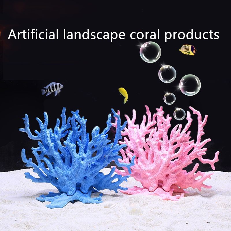 1peça artificial coral Enfeite para aquário para Decorações