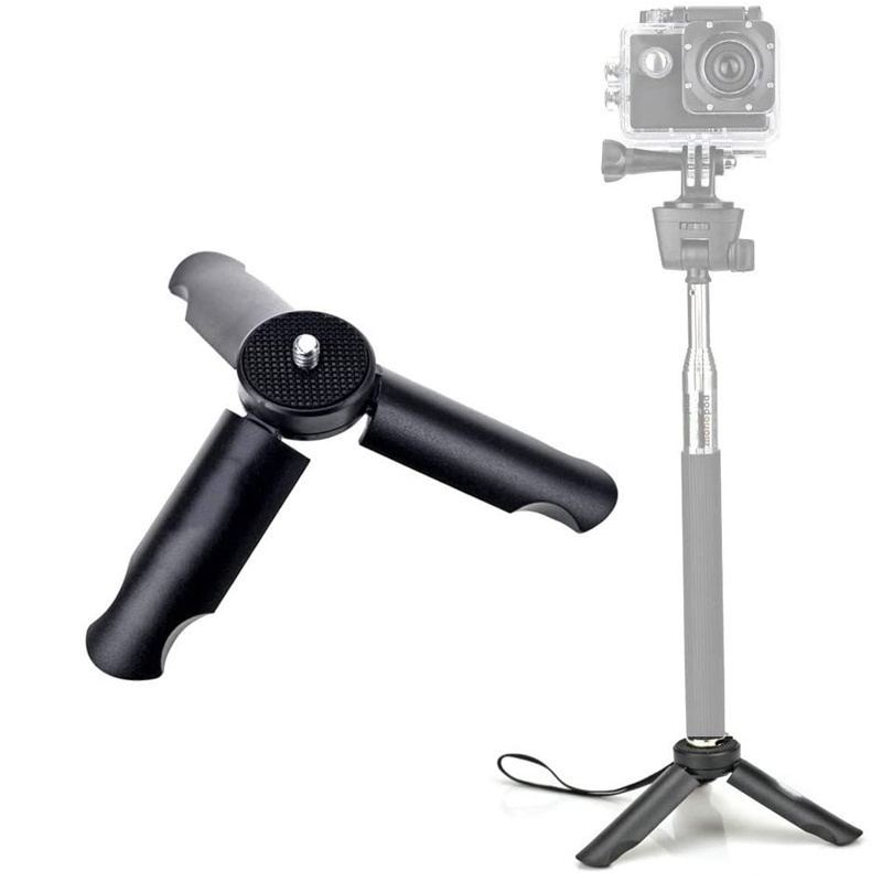 mini tripod portable camera selfie stand for smartphone for iphone 13 pro max samsung xiaomi 10 dji action 2 details 0