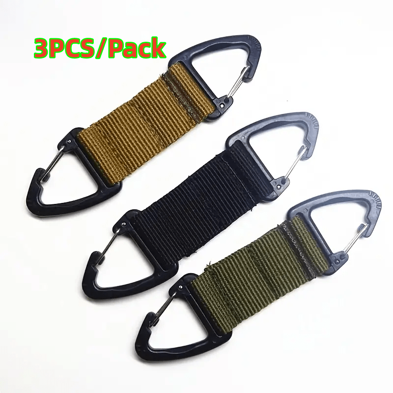 Durable Tactical Carabiner Clip For Backpacks And Outdoor - Temu