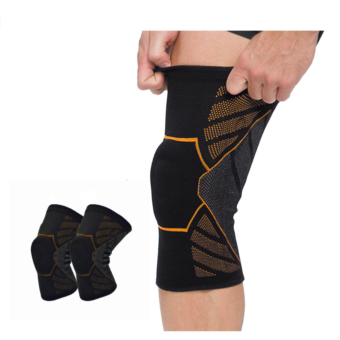 Knee Pads Wrestling Knee Sleeve Compression Leg Sleeves - Temu Canada
