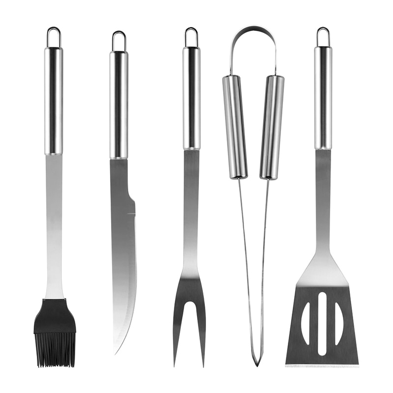 Acheter Ensemble d'outils de Barbecue, pince en acier inoxydable,  fourchette, pelle, ustensiles de cuisine polyvalents pour pique-nique en  plein air à la maison, 1 pièce/1 ensemble