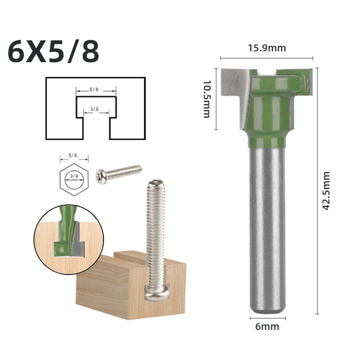 T slot deals router bit