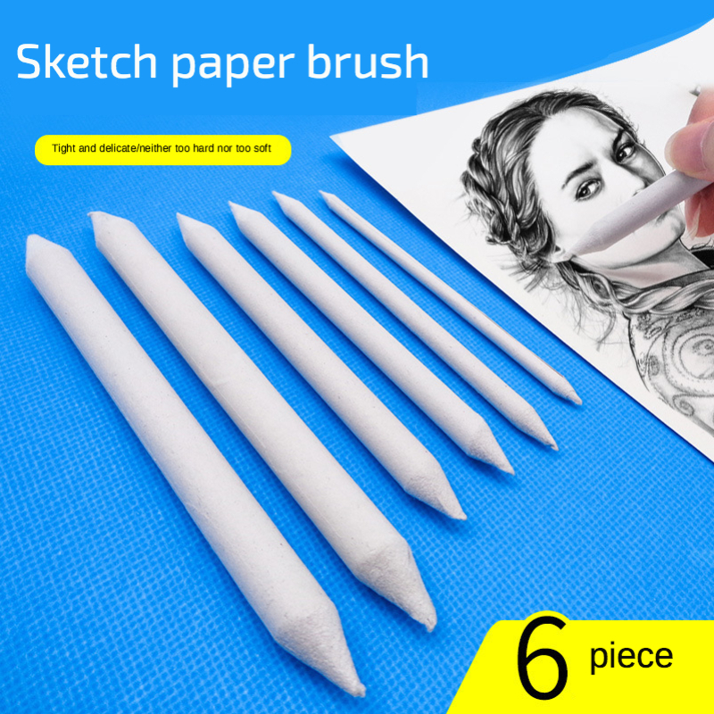 Cheap 7 Pcs Set Blending Stump Sketch Paper Pen Charcoal Sketching