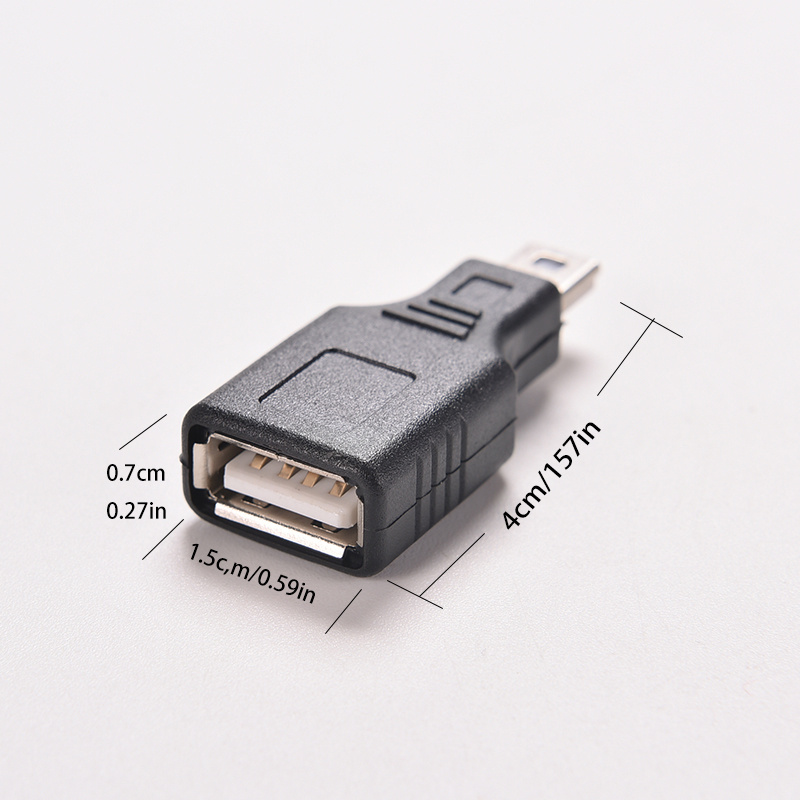 Mini câble USB 2.0 Type A et Mini USB 2.0 Type B vers USB femelle OTG