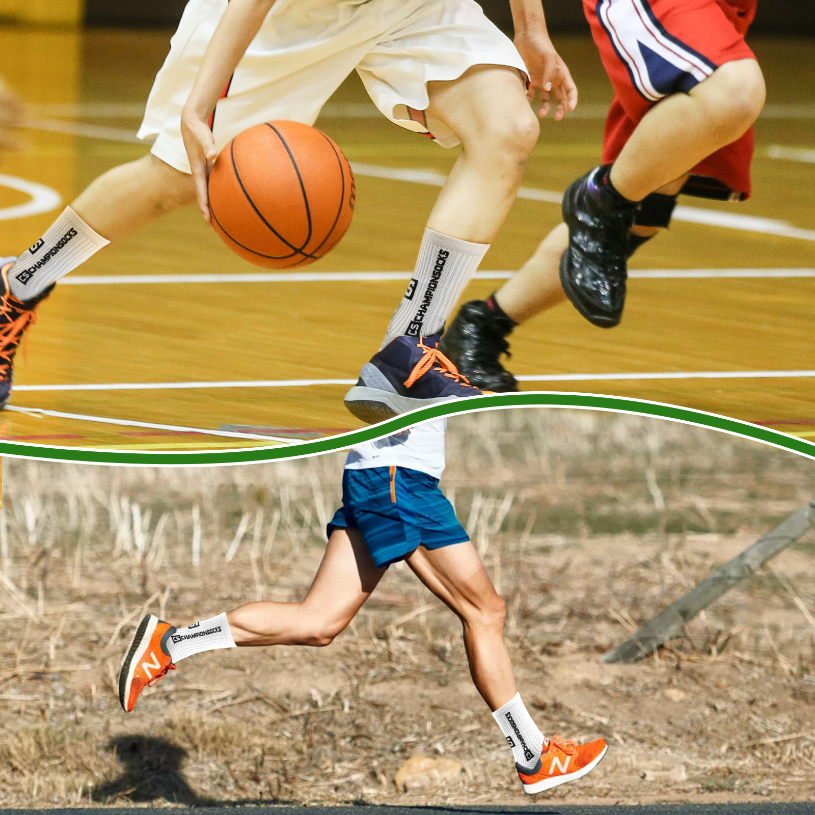 Calcetines de fútbol antideslizantes para hombre | 4 pares | Agarre  antideslizante | Fútbol baloncesto deporte