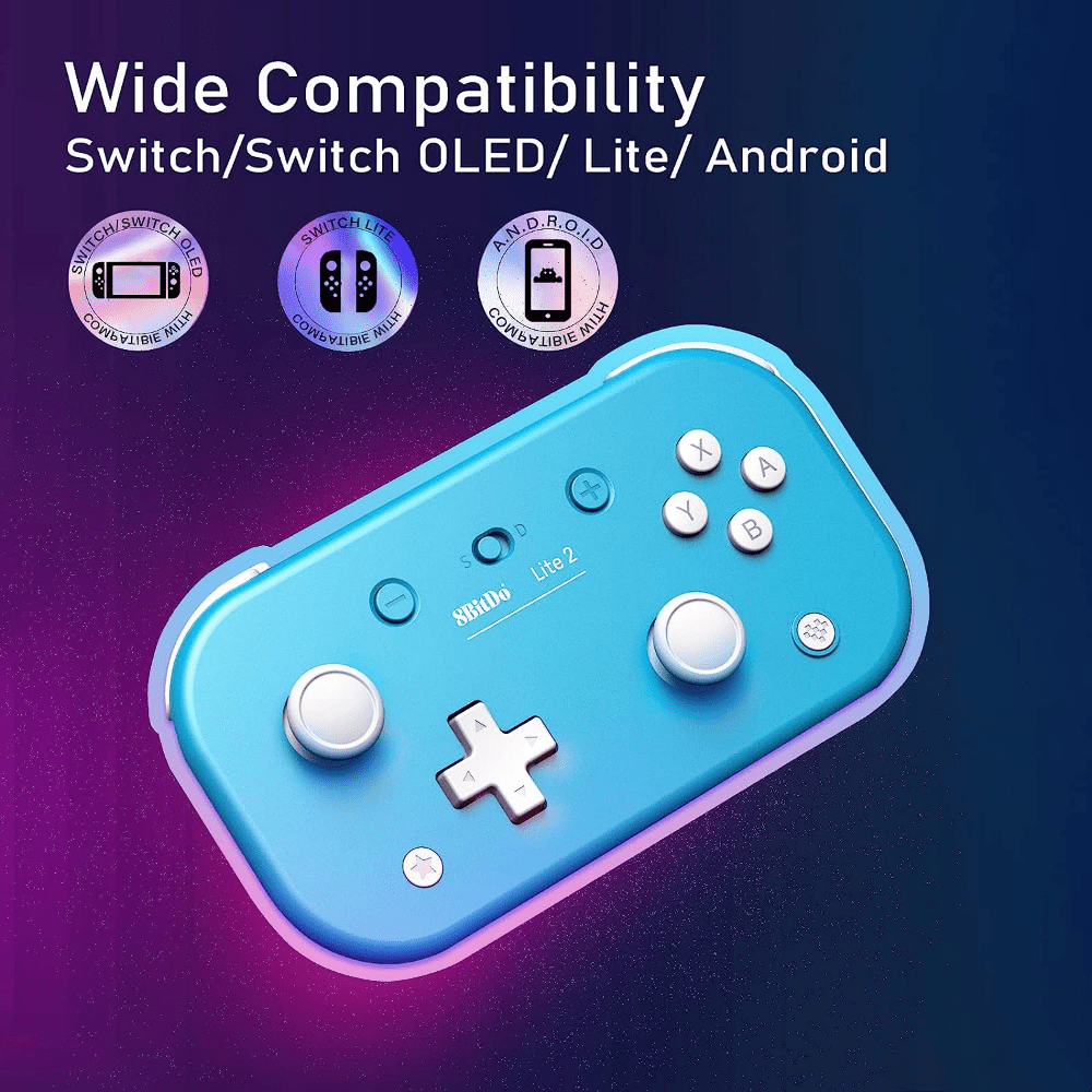 8Bitdo Lite 2 Bluetooth Gamepad for Nintendo Switch Lite Nintendo Switch  Windows